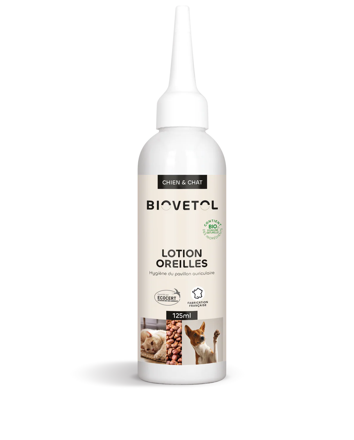 Biovetol - Lotion Oreilles Bio pour chien & chat
