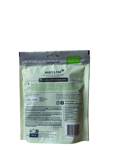 Marly & Dan - Stick Dentaire au Saumon pour Chien