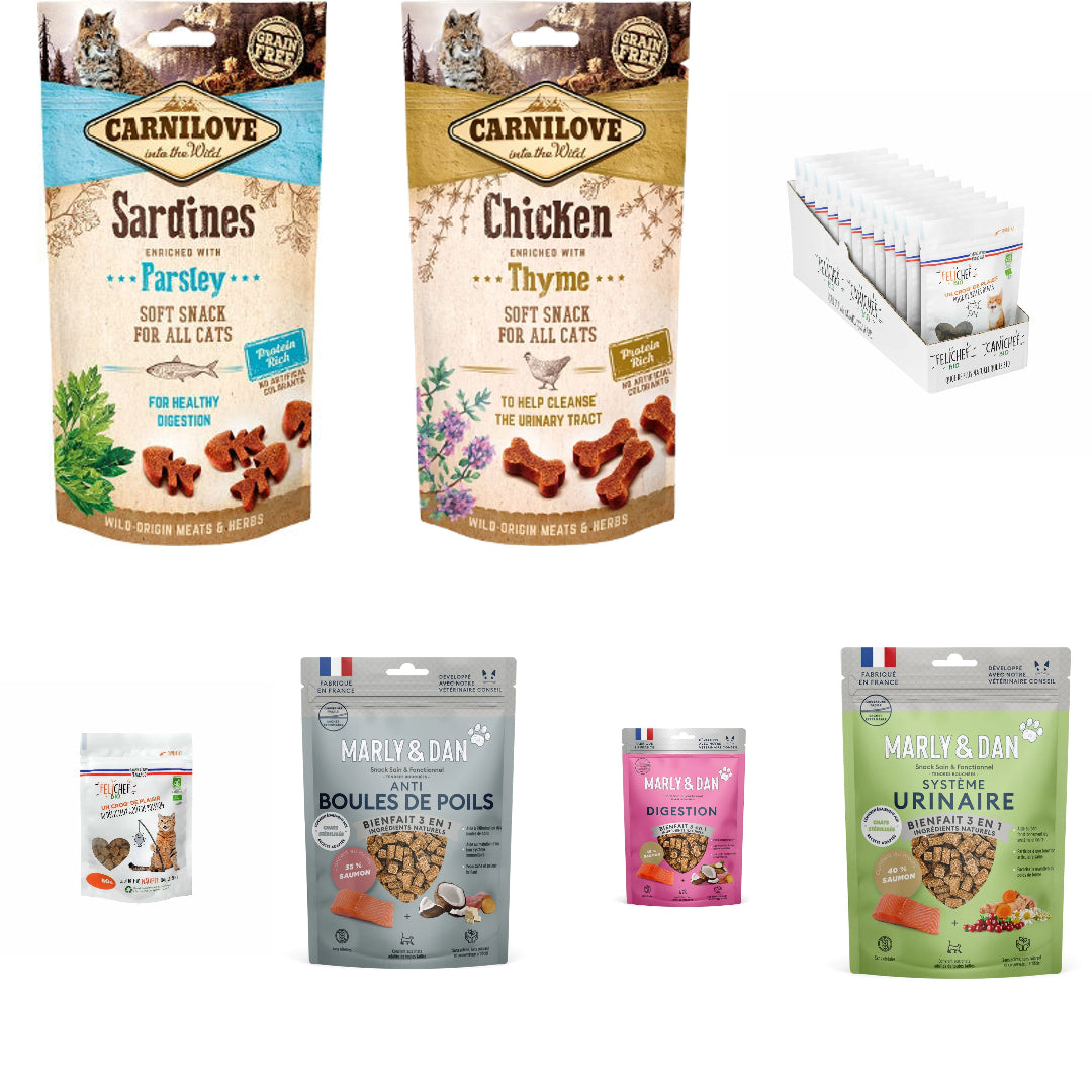 Pack friandises pour chat