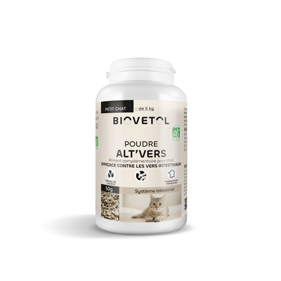 Biovetol- Vermifuge bio pour chaton