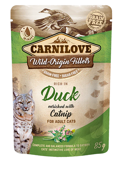 Carnilove Pathé aux canards et herbe à chat