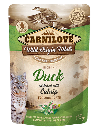 Carnilove Pâtée aux canards et herbe à chat