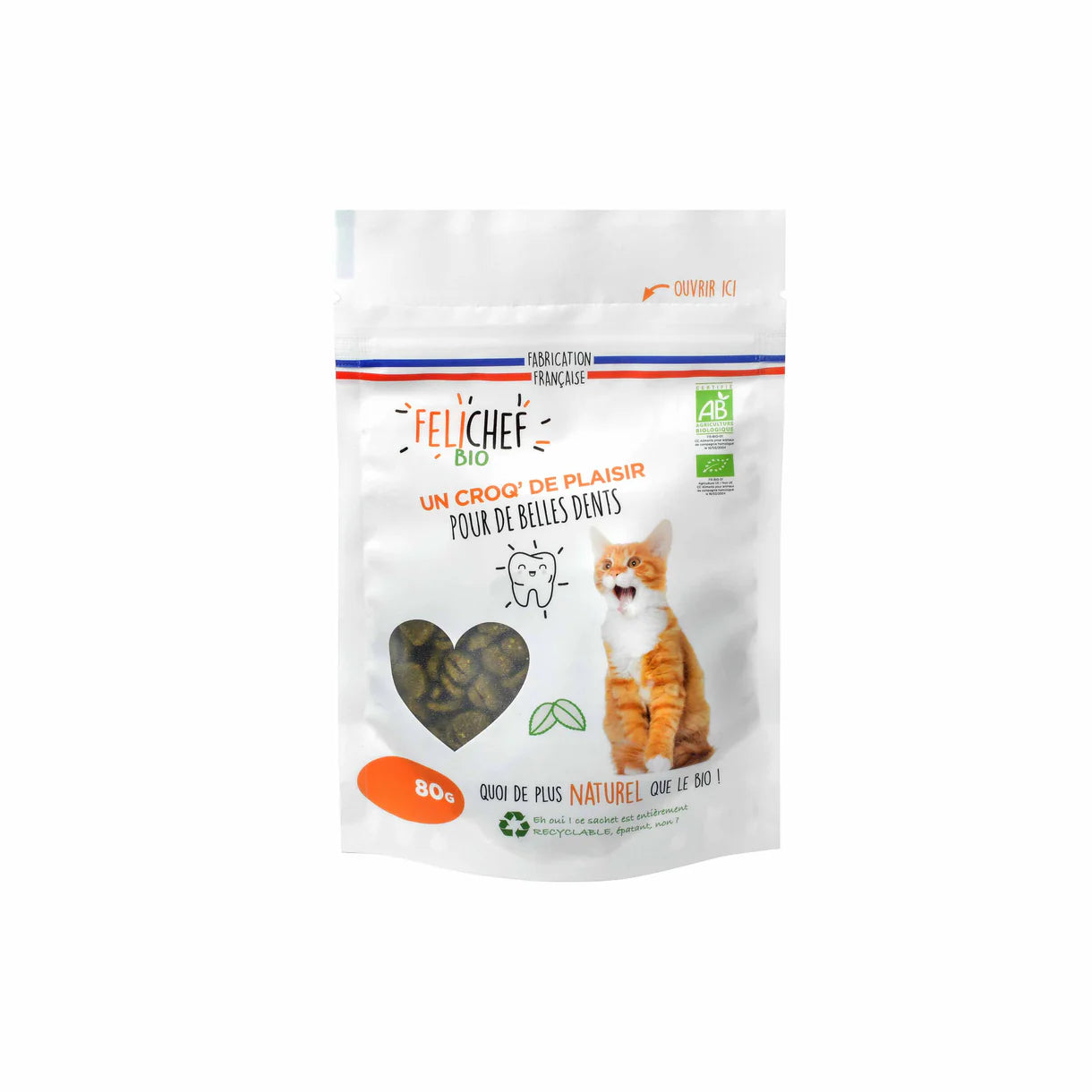 Felichef - Friandises Bio Hygiène Bucco-Dentaire pour Chat