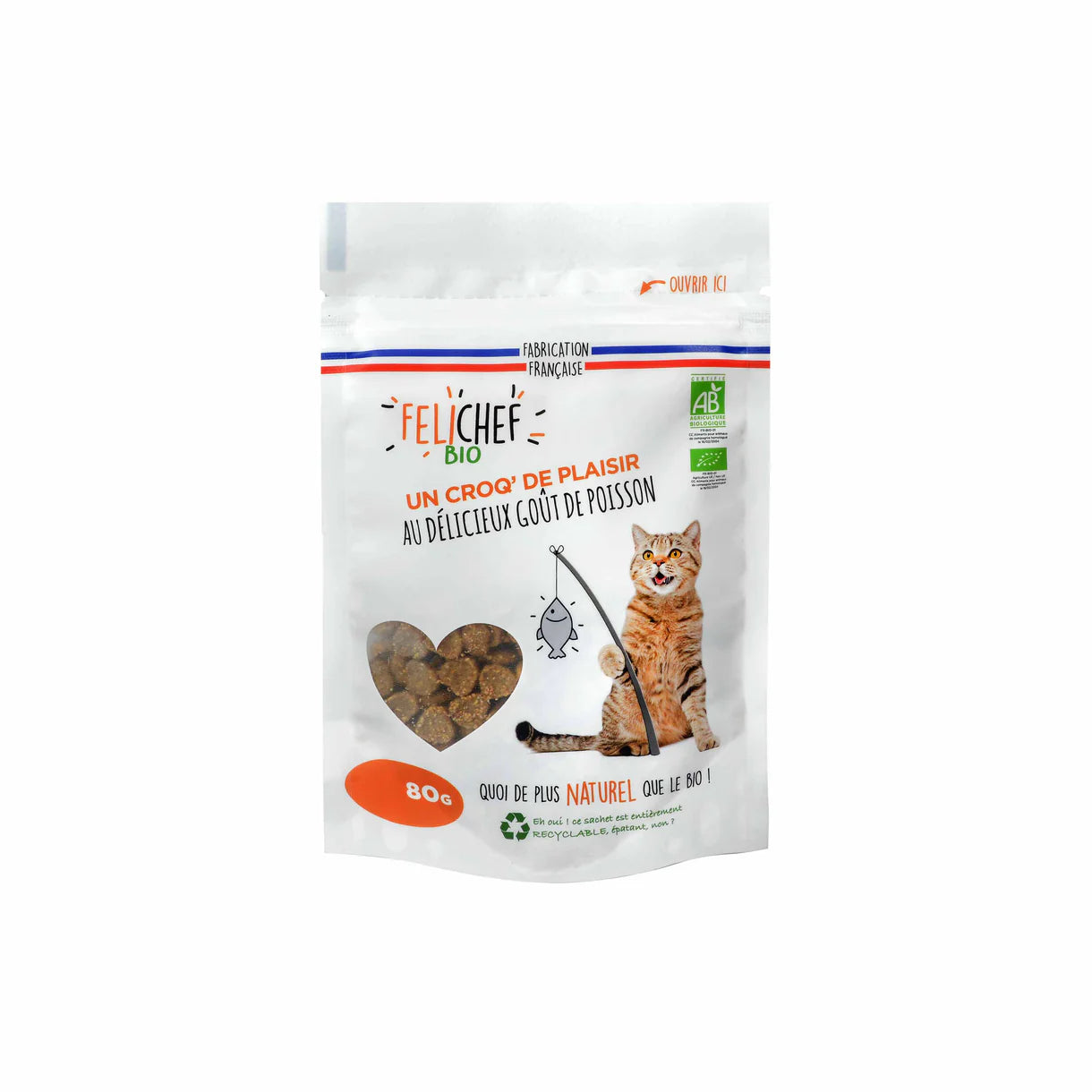 Felichef - Friandises Bio Poisson pour Chat