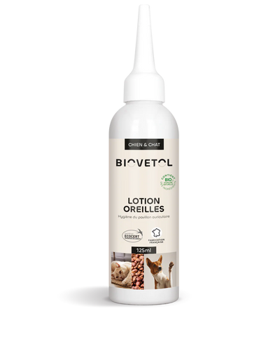 Biovetol - Lotion Oreilles Bio pour chien & chat
