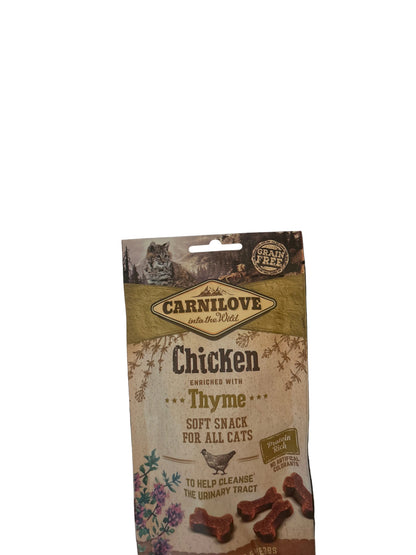 Carnilove - Friandises Sans Céréales au Poulet pour Chat