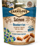 Carnilove - Friandises Crunchy Saumon & Myrtilles pour Chien