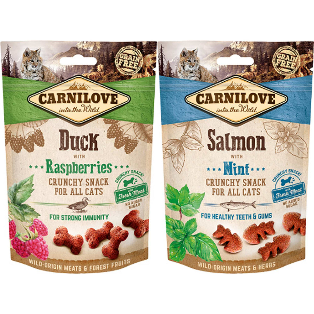 Lot (x4) Carnilove friandise pour chat