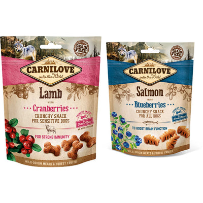 Lot (x2) Carnilove friandise pour chien