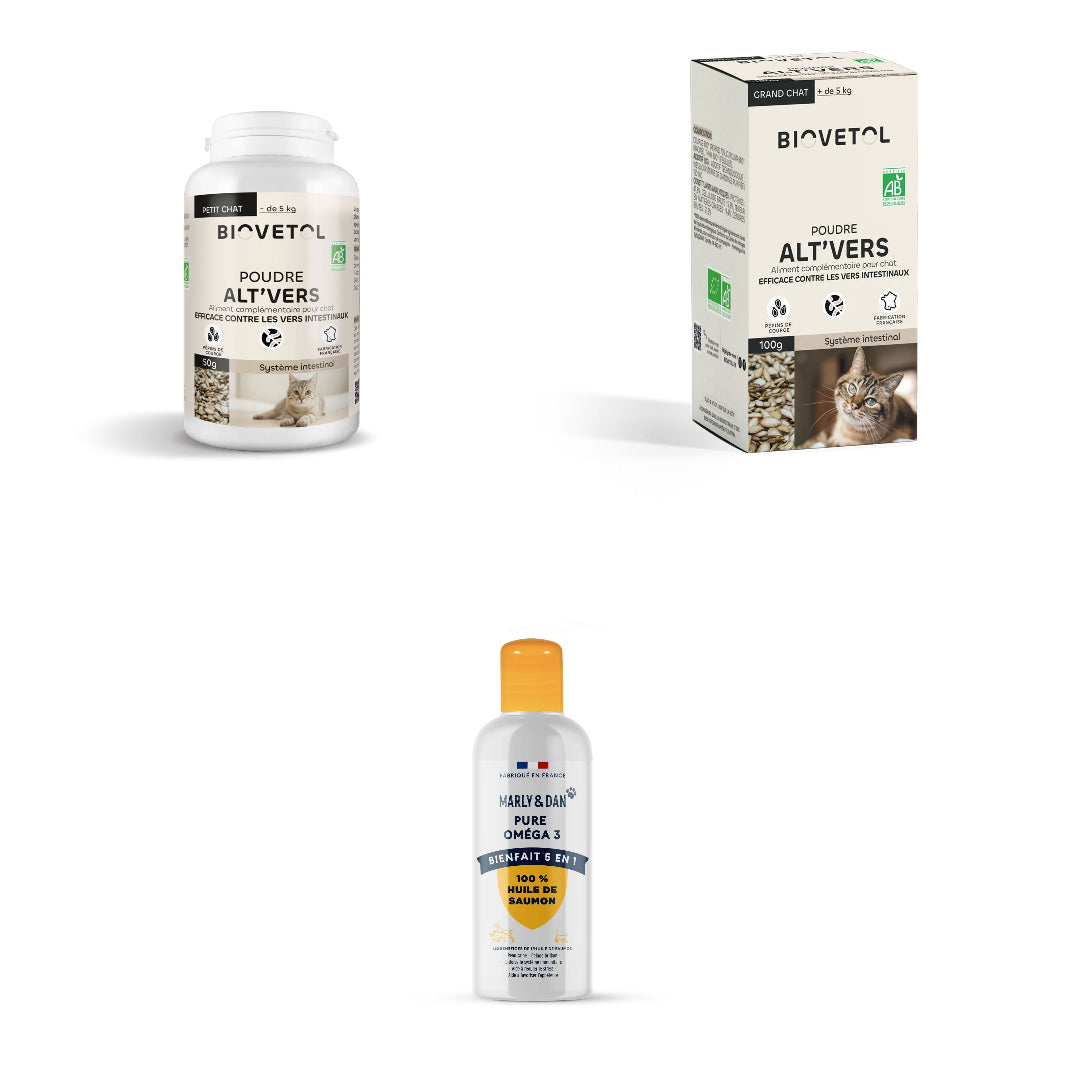 -Pack complément alimentaire pour chat