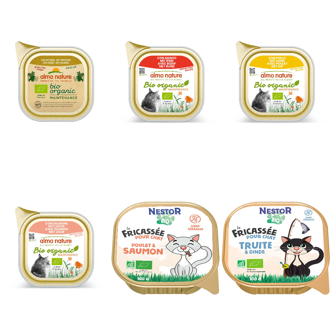 Pack humides pour chat