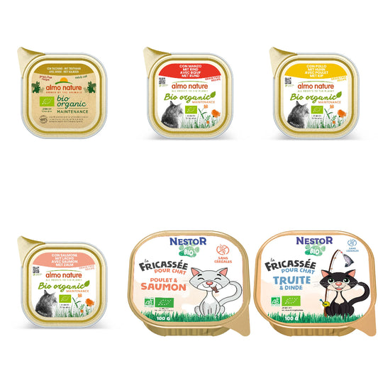 Pack humides pour chat