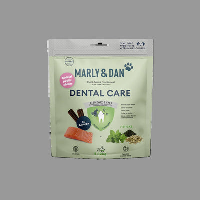 Marly & Dan - Stick Dentaire au Saumon pour Chien