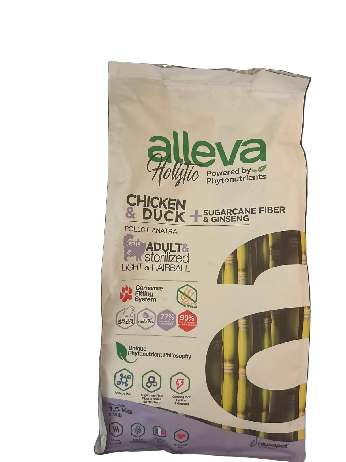 Alleva- croquettes sans céréales au poulet et canard (chat)