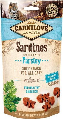 Carnilove - Friandises Sans Céréales à la Sardine pour Chat