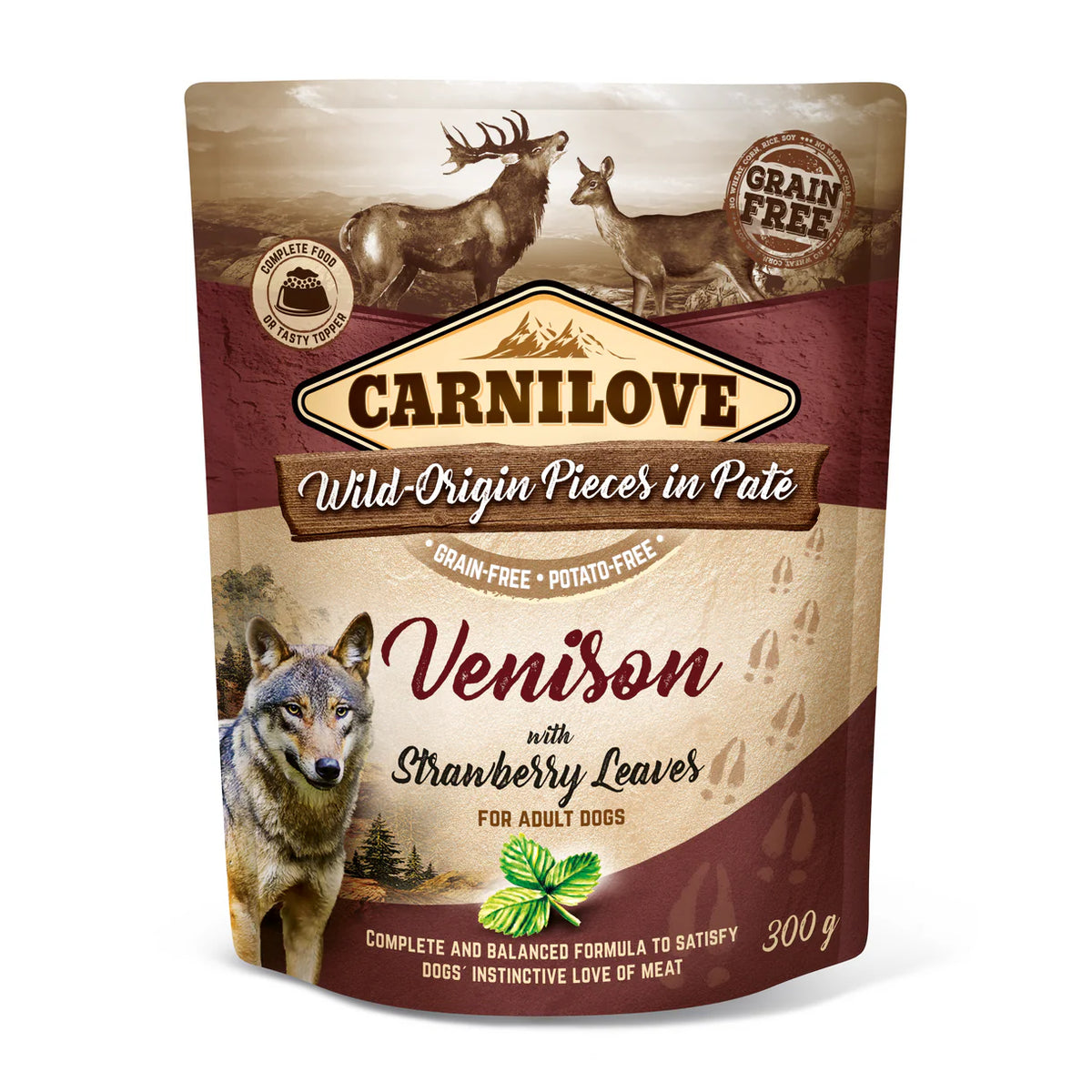 Carnilove - Pâtées  de viande de Gibier pour Chien