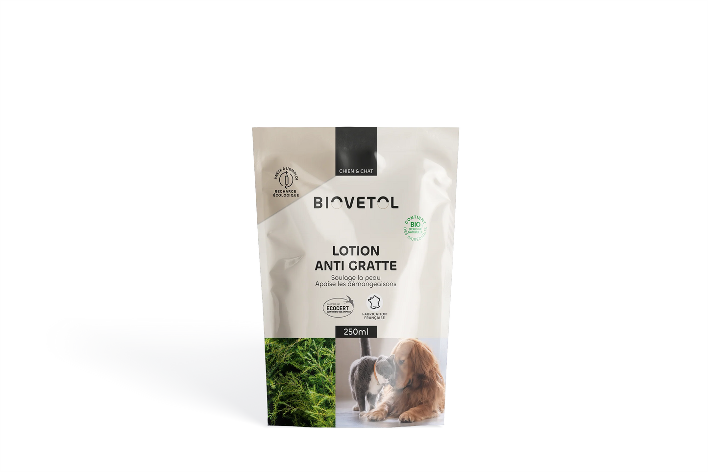 Biovetol - Lotion Anti-Démangeaisons Bio (recharge écologique)