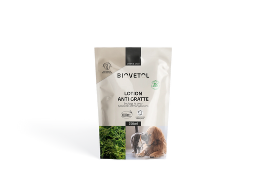 Biovetol - Lotion Anti-Démangeaisons Bio (recharge écologique)